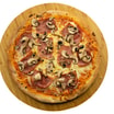 48. Pizza Prosciutto Funghi